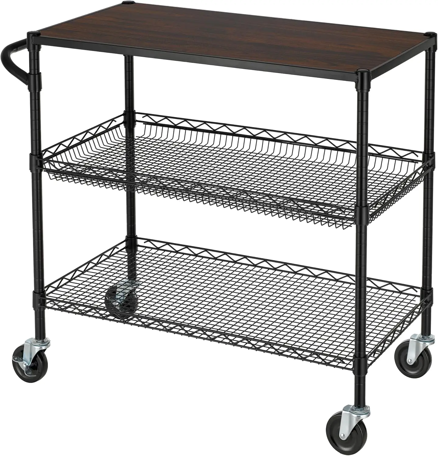 Commercial Kitchen On Wheels - 3 Tier Heavy Duty Commercial Grade