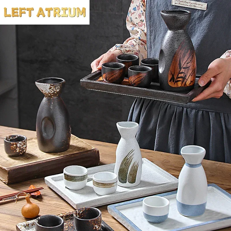 Commercial Kitchen Kettle - Japanese Sake Set Creative Commercial Izakaya