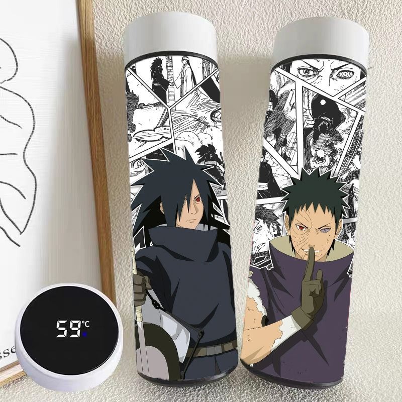 Commercial Kitchen Kettle - 500ml Anime Naruto Insulated Thermos Smart