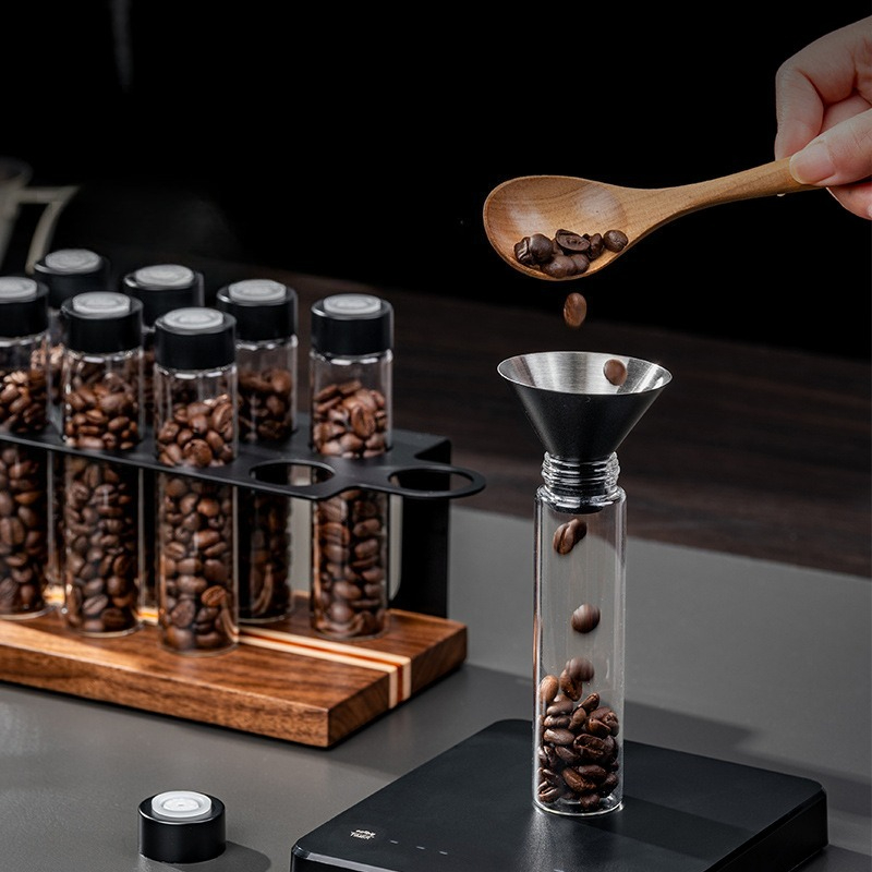 JUSTINLAU Glass Coffee Bean St - Commercial Kitchen Organization review and price