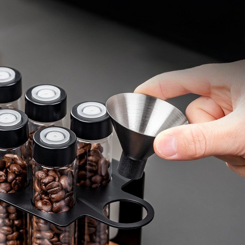 JUSTINLAU Glass Coffee Bean St - Commercial Kitchen Organization review and price