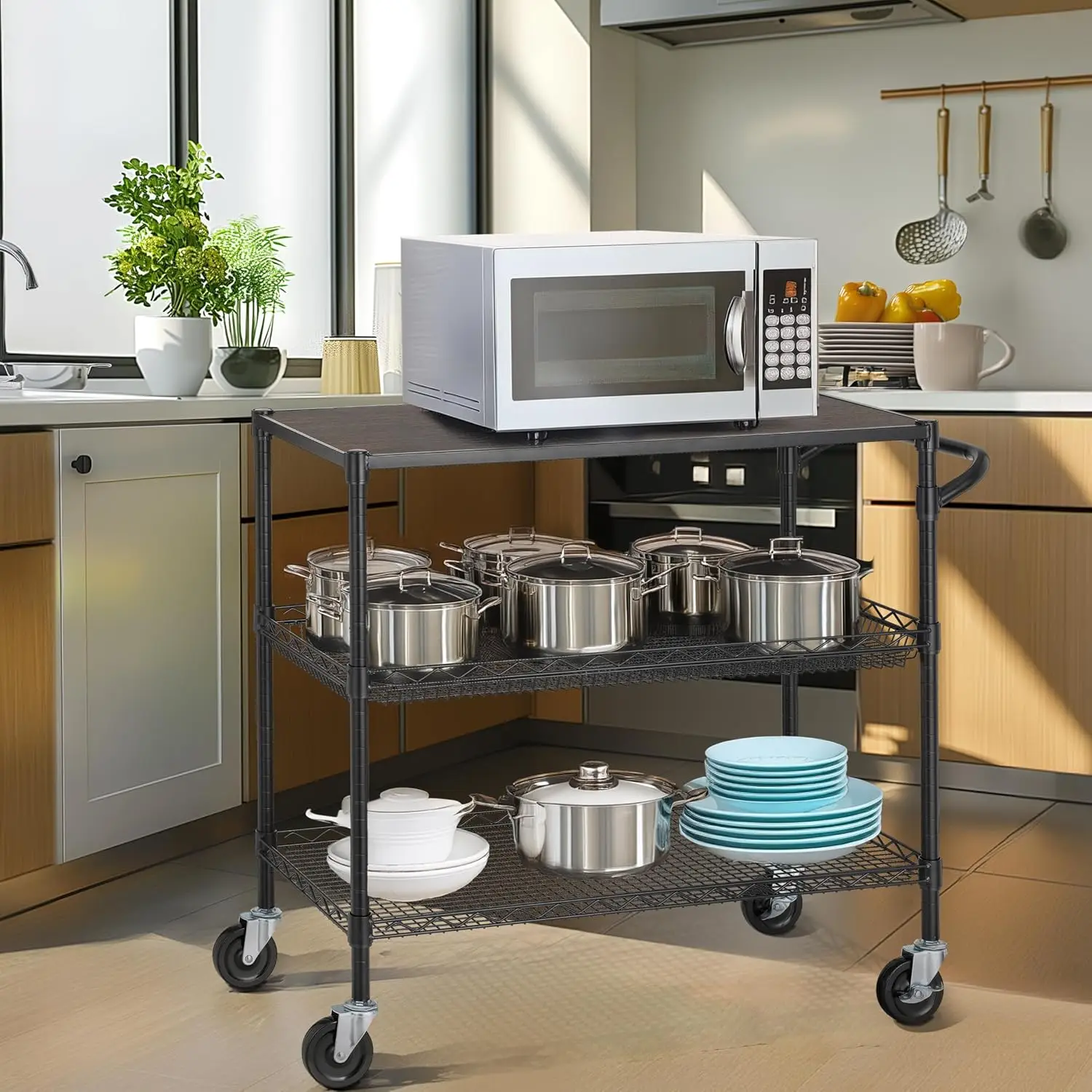 3 Tier Heavy Duty Commercial G - Commercial Kitchen On Wheels review and price
