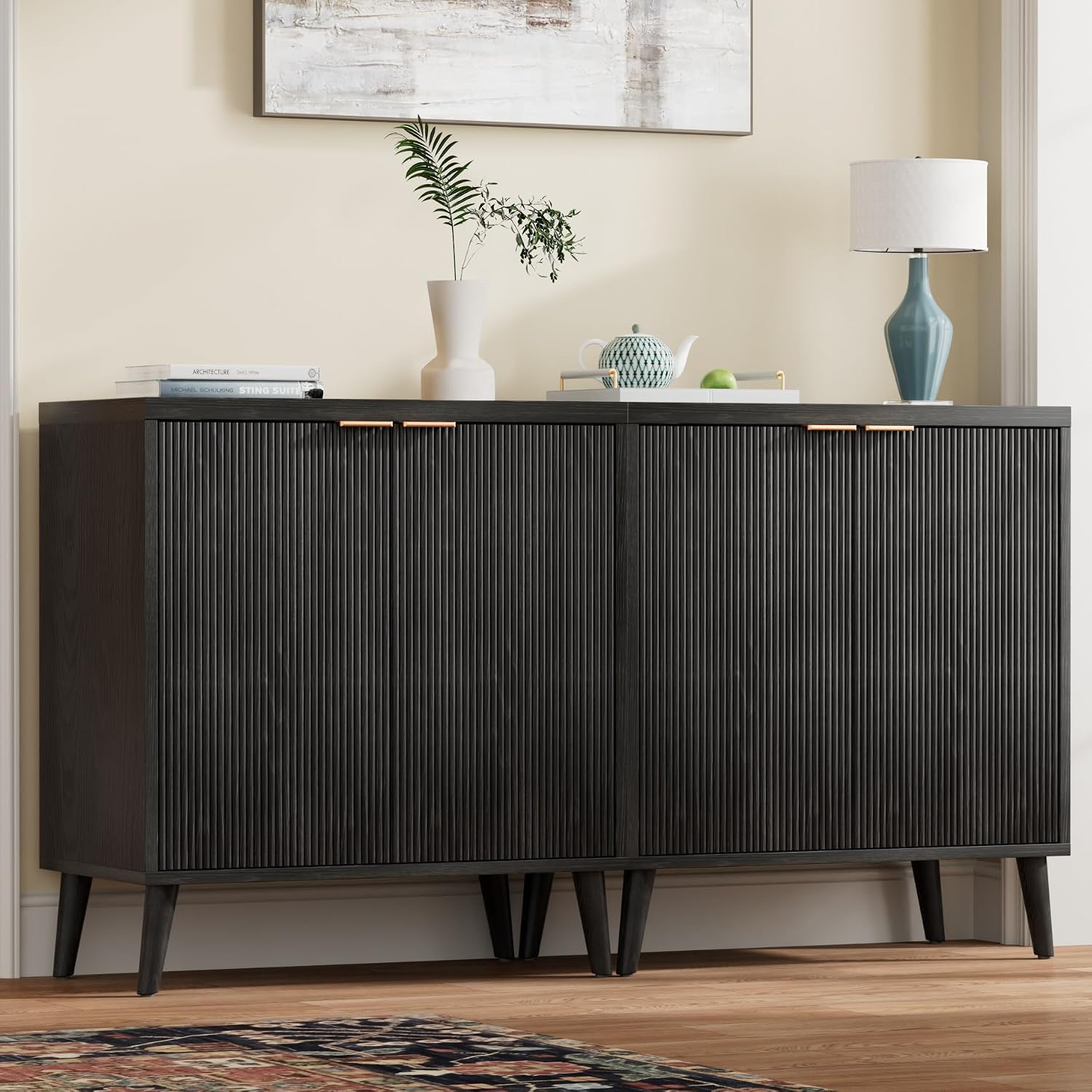 Fluted Buffet Cabinet With Sto - Commercial Kitchen Organization review and price