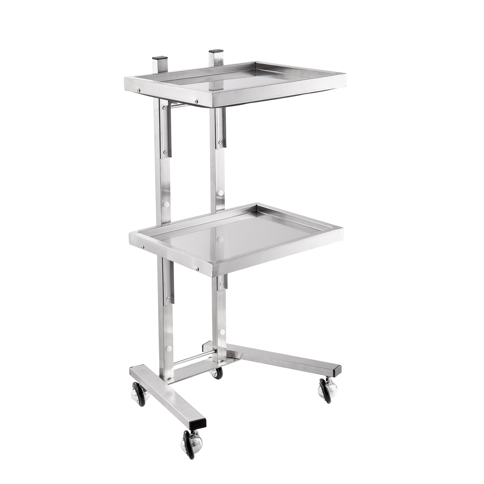 Silver Salon Rolling Cart, 2 T - Commercial Kitchen On Wheels review and price