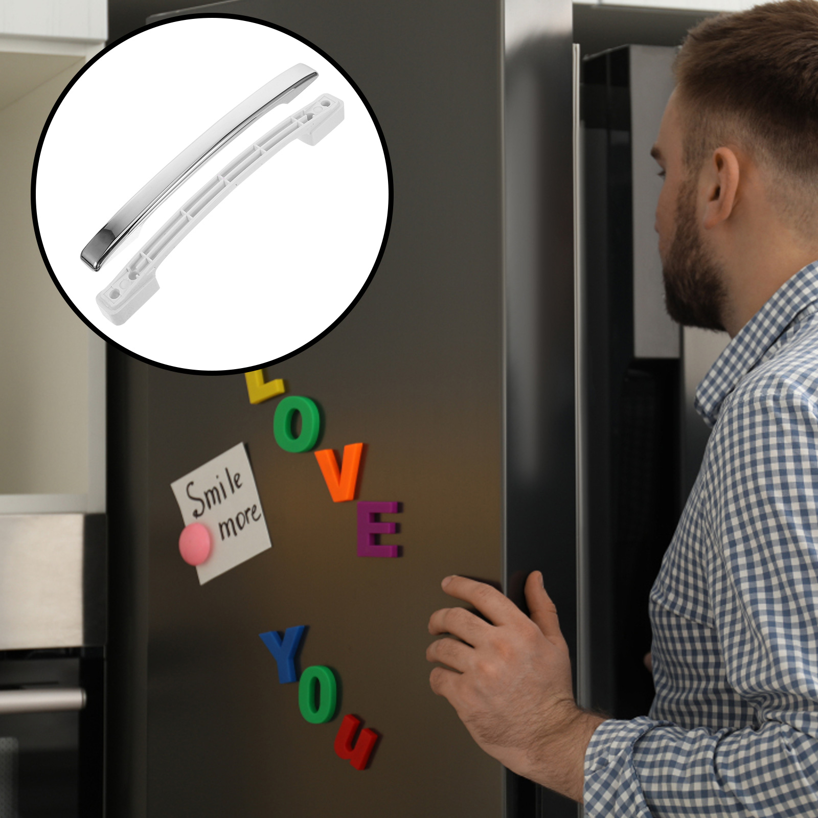 1pc Refrigerator Handle Door F - Commercial Kitchen Repair review and price