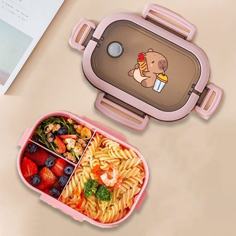 Capybara Bento Lunch Box Anime - Commercial Kitchen Organization review and price