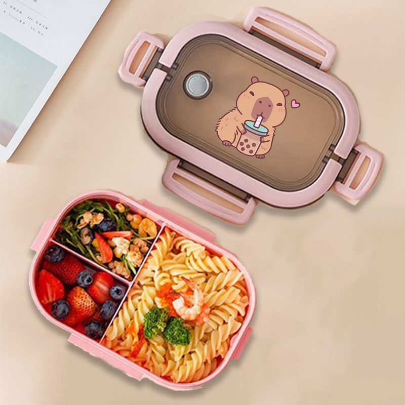 Capybara Bento Lunch Box Anime - Commercial Kitchen Organization review and price