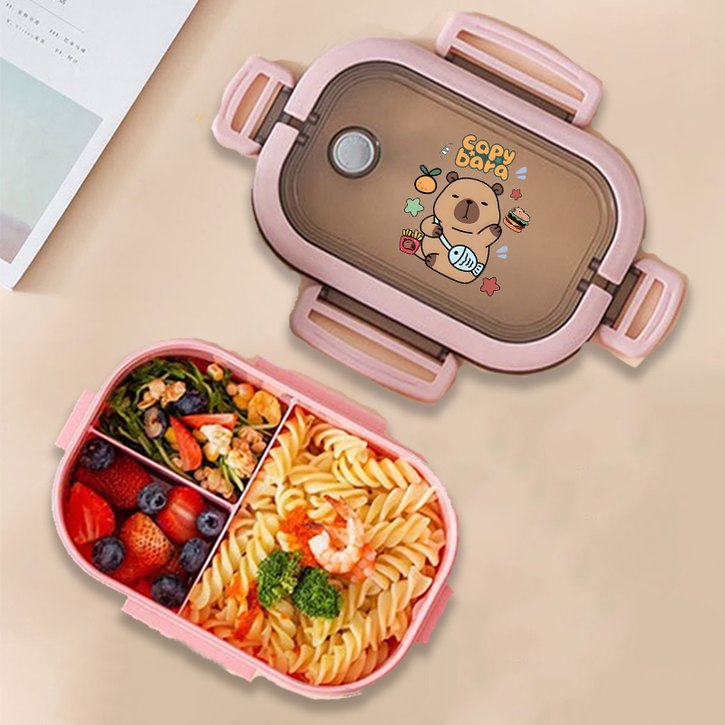 Capybara Bento Lunch Box Anime - Commercial Kitchen Organization review and price