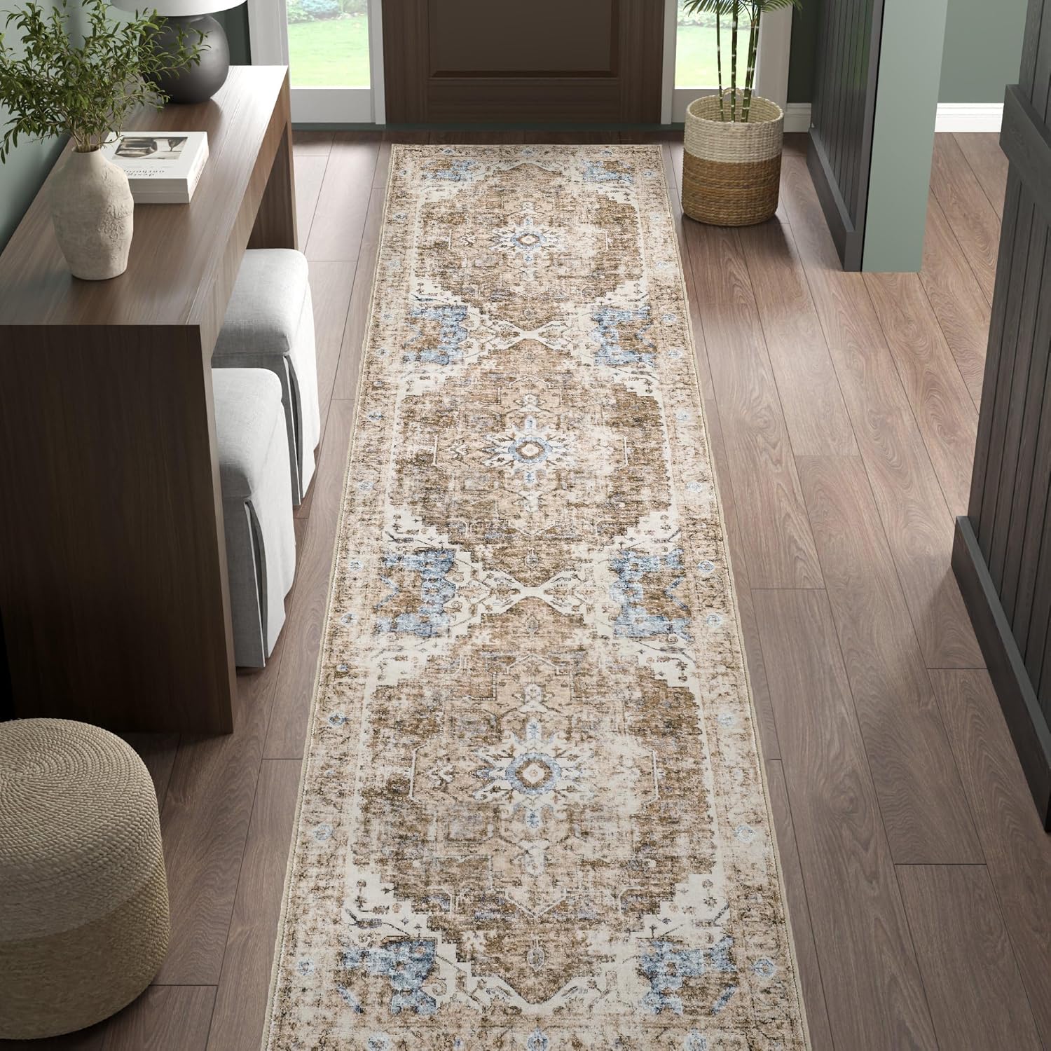 VIKAMA Bohemian Runner Rug Ant - Commercial Kitchen Floor review and price