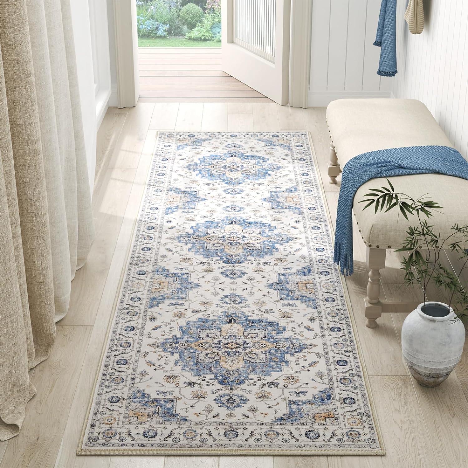 VIKAMA Bohemian Runner Rug Ant - Commercial Kitchen Floor review and price