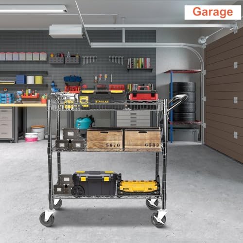Heavy Duty Utility Cart, 990Lb - Commercial Kitchen On Wheels review and price