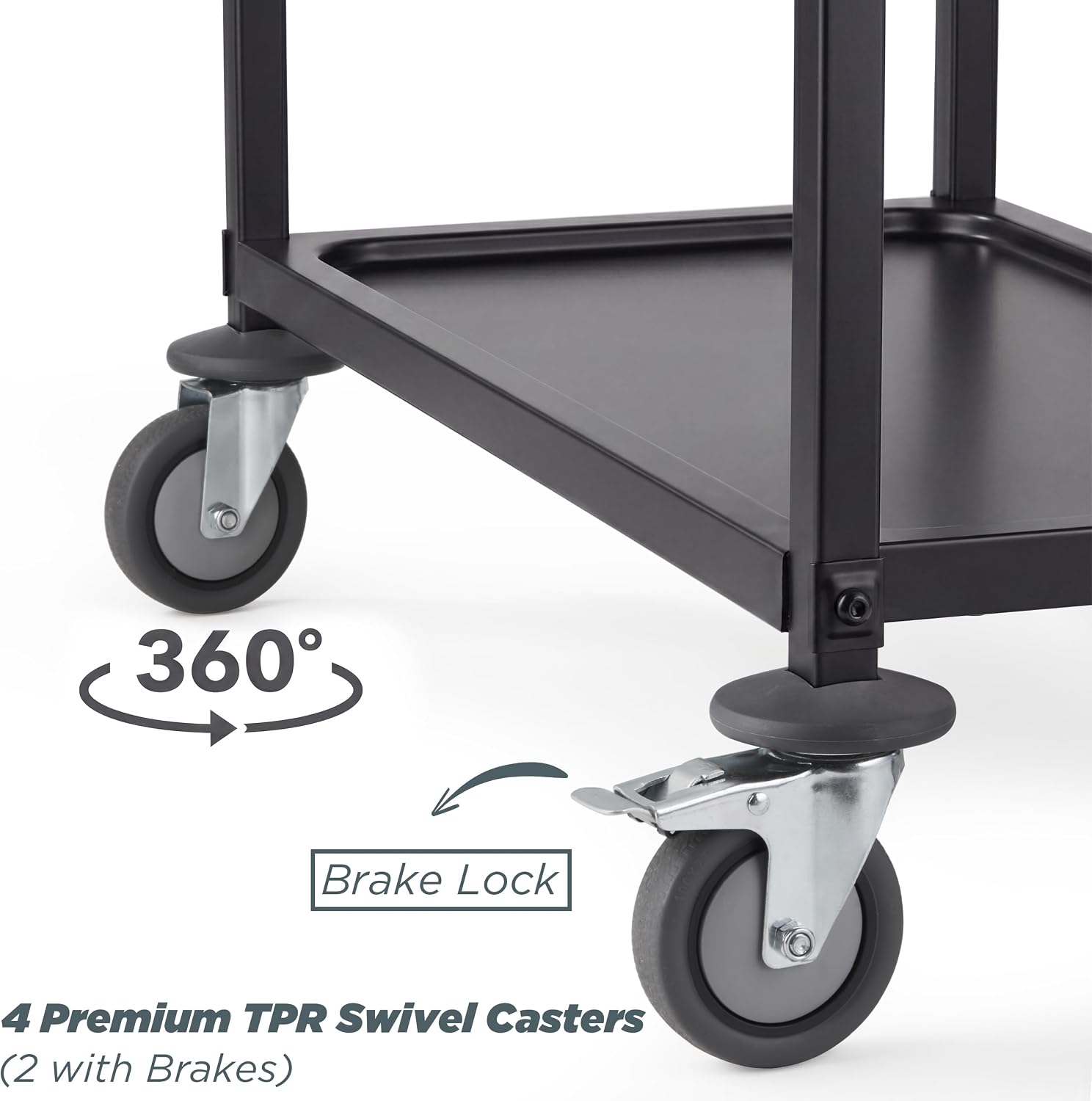 Black Stainless Steel Serving  - Commercial Kitchen On Wheels review and price