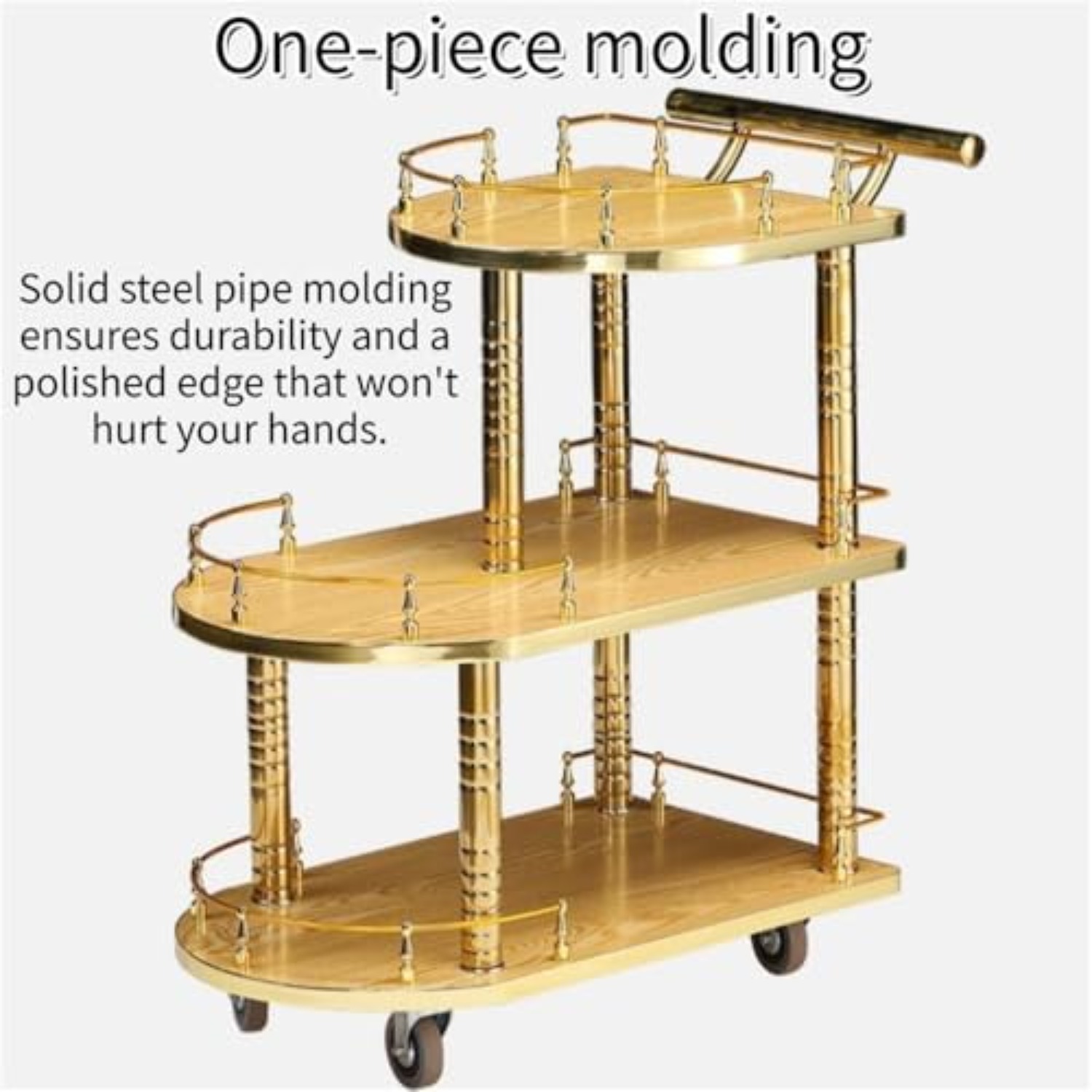 3-Tier Bar Cart, Restaurant Ut - Commercial Kitchen On Wheels review and price