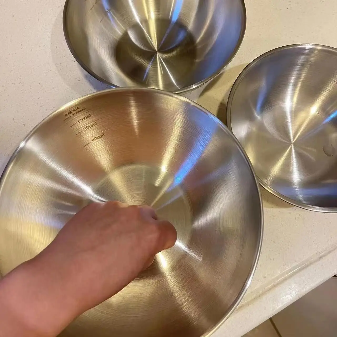 1-3 Stainless Steel Bowl Set w - Commercial Kitchen Organization review and price