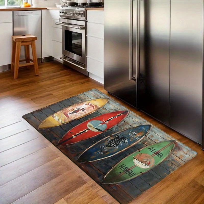Surfboard Pattern Kitchen Hall - Commercial Kitchen Floor review and price