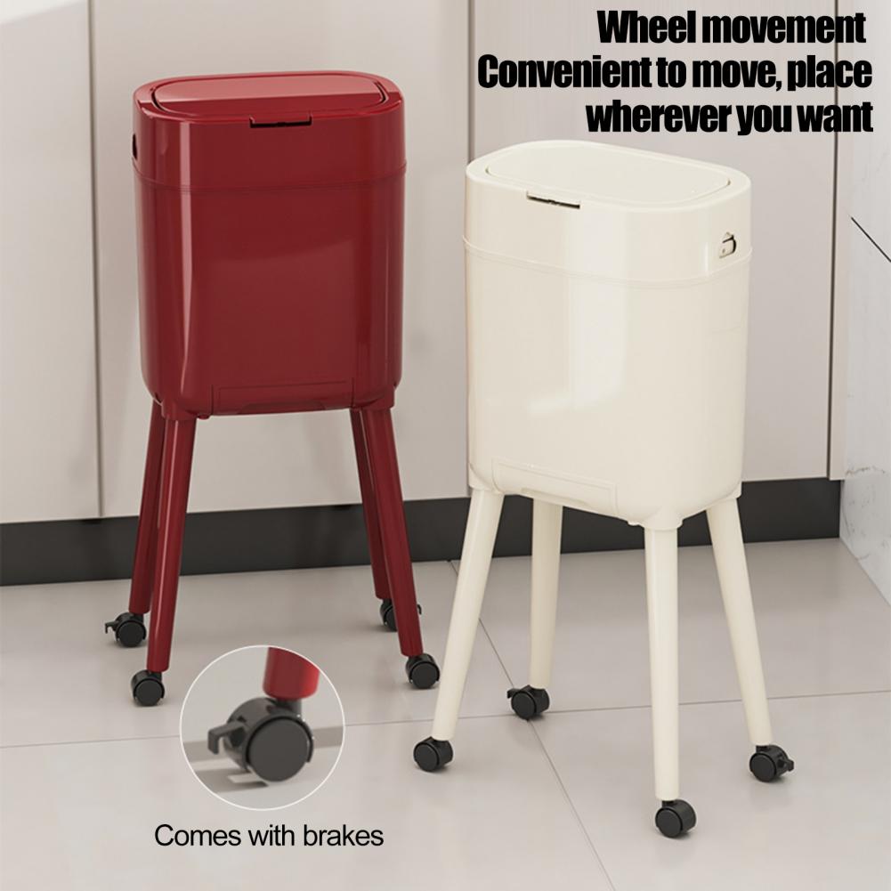 Trash Can with with Heightened - Commercial Kitchen On Wheels review and price