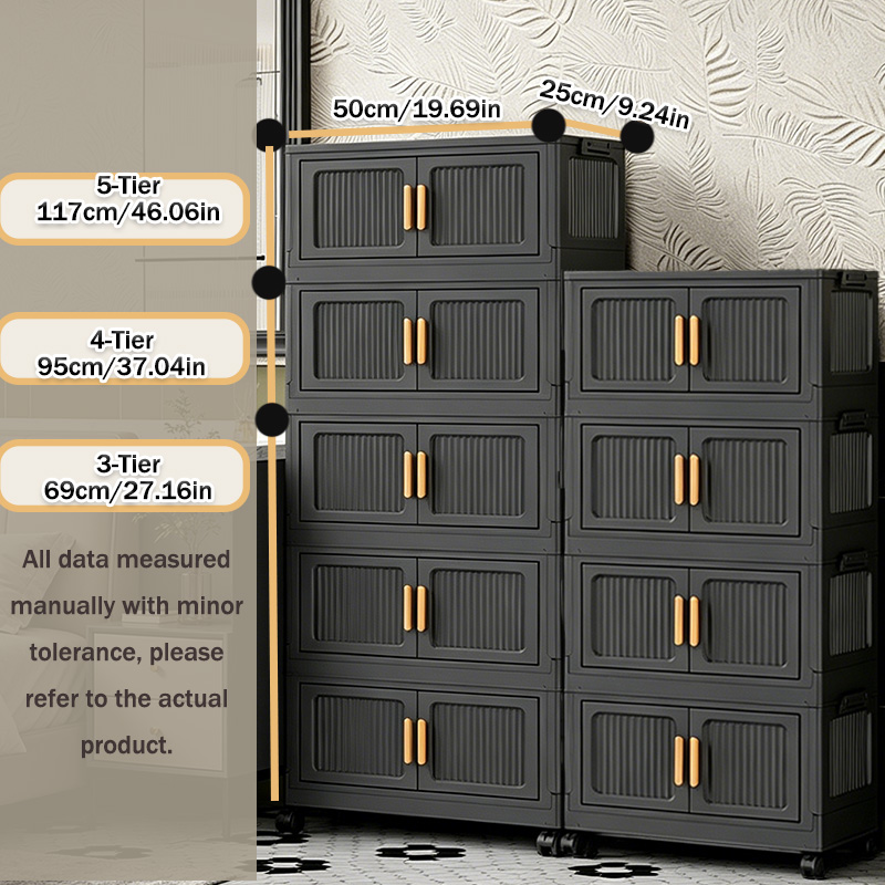 3/4/5-Tier 19.67in Width Folda - Commercial Kitchen On Wheels review and price