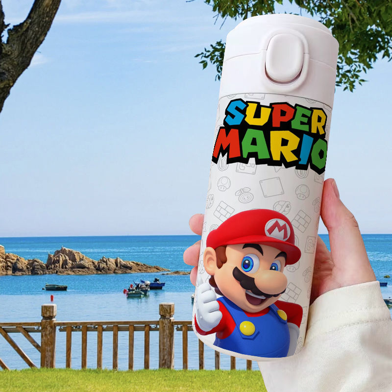 420ML Super Mario Bros Tumbler - Commercial Kitchen Kettle review and price