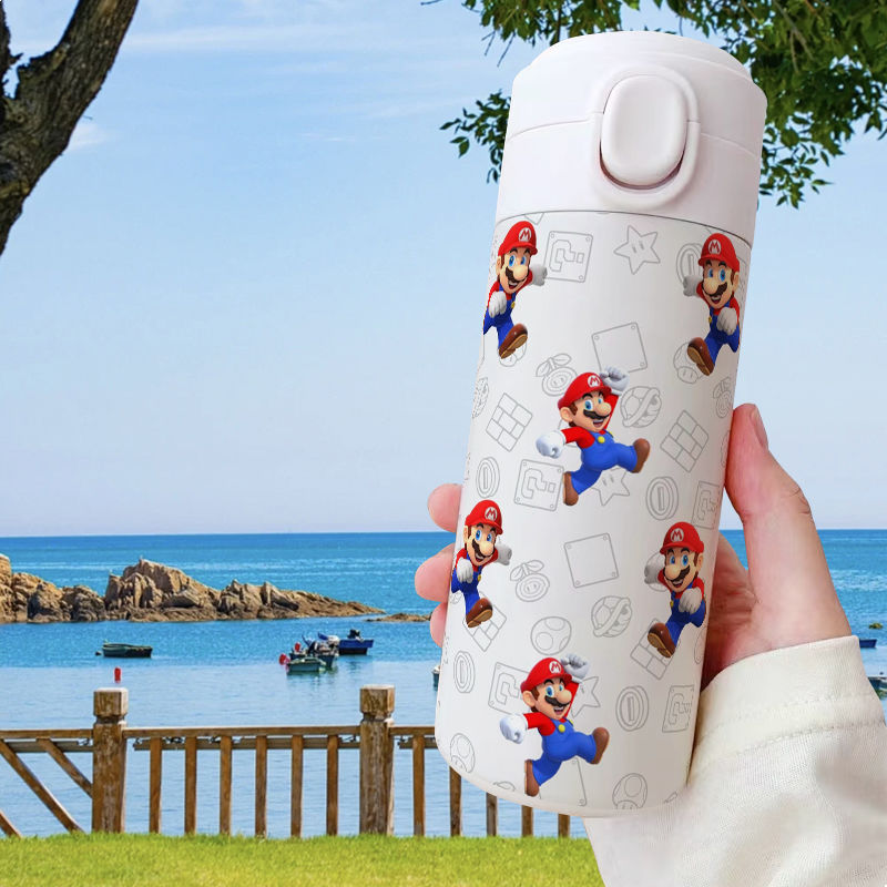 420ML Super Mario Bros Tumbler - Commercial Kitchen Kettle review and price